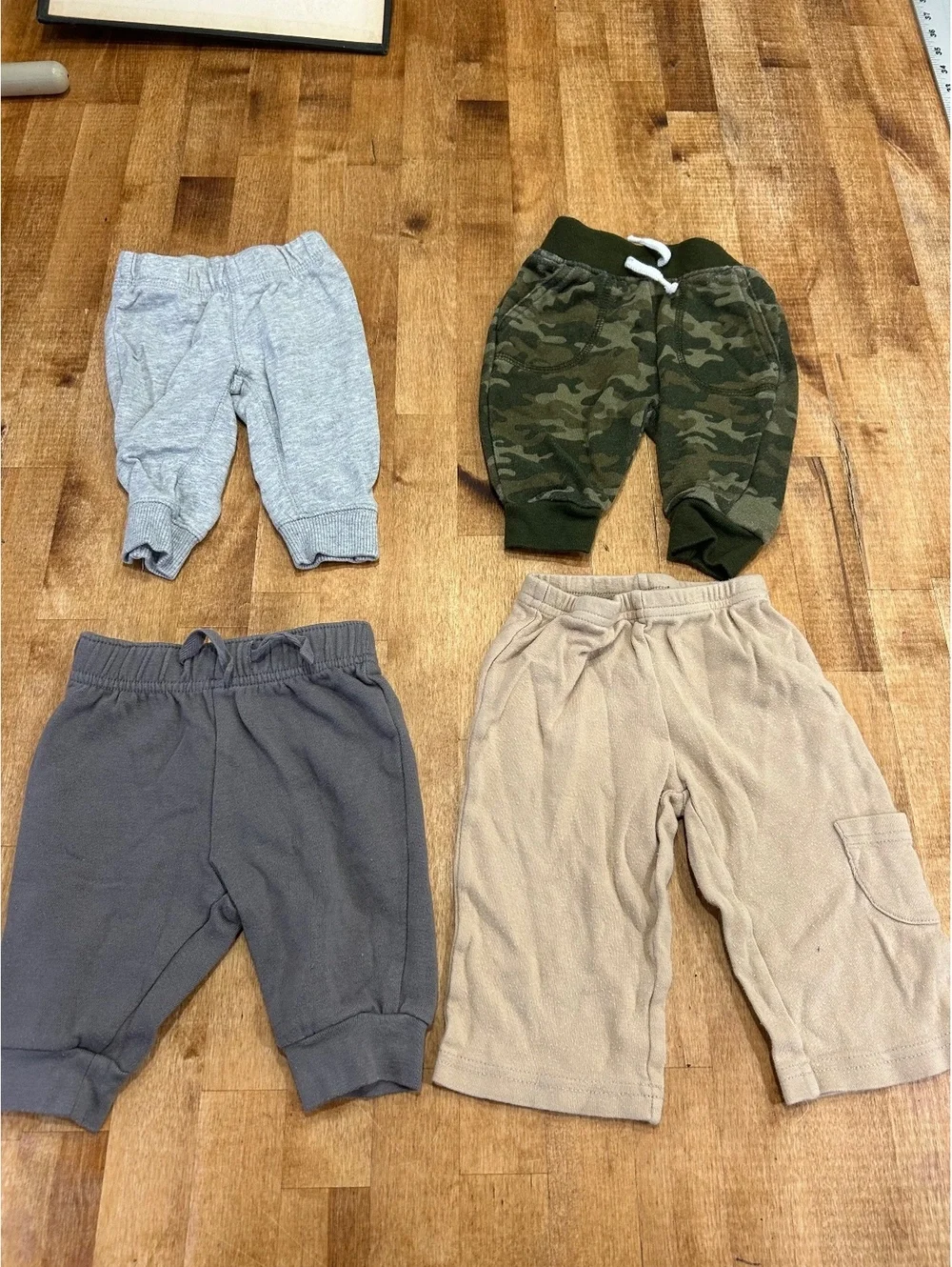 Baby Boys' 3-6 Months Pants Bundle - 4 Pieces
